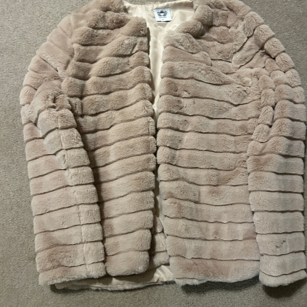 Katydid Women's Teddy Jacket in Light Brown